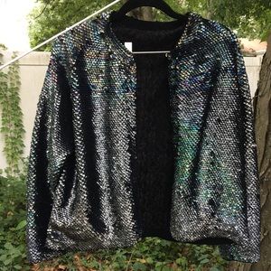 Handmade sequin jacket